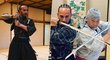 Lewis Hamilton jako samuraj Lewis Hamilton jako samuraj