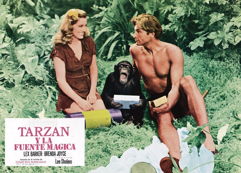 Lex Barker se zviditelnil i rolí ve filmu Tarzan.