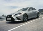 Lexus ES pro Evropu dostává výbavu F Sport Design a dva nové držáky nápojů