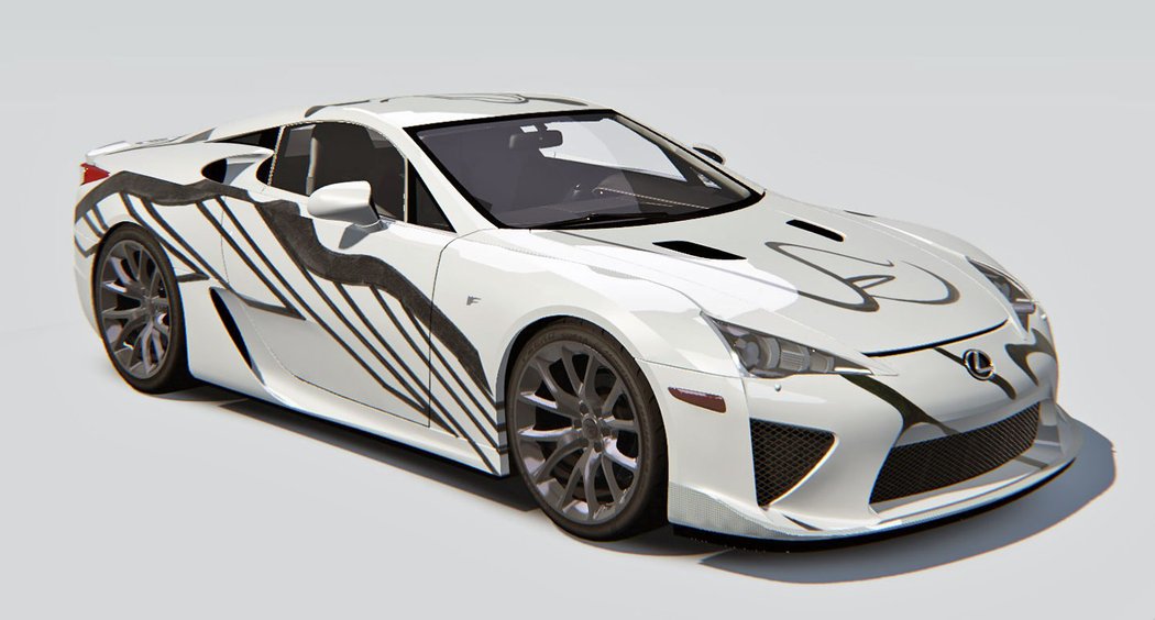 Lexus LFA Art Car