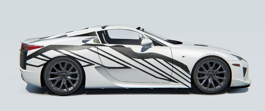 Lexus LFA Art Car