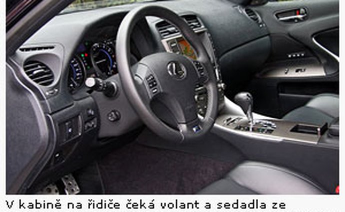 lexus testy sportovni