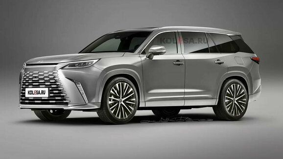 Lexus chystá nové SUV se třemi řadami sedadel. Model TX by mohl vypadat takto