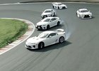 Video: Driftovací tanec Lexusů LFA a RC F