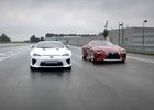 Video: Lexus LFA a LF-LC se předvádějí bok po boku