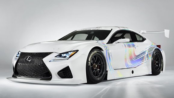 Lexus RC F GT3 Concept: Japonské kupé vyrazí na okruhy