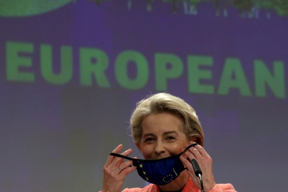 Předsedkyně Evropské komise Ursula von der Leyen