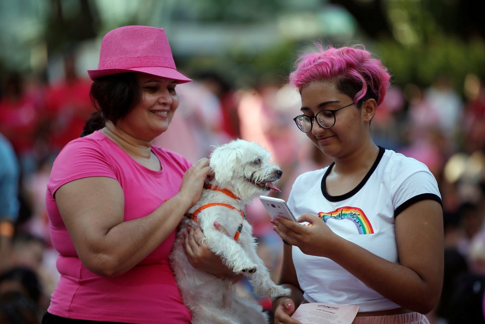 Za práva gayů a leseb se pochodovalo i v Singapuru...