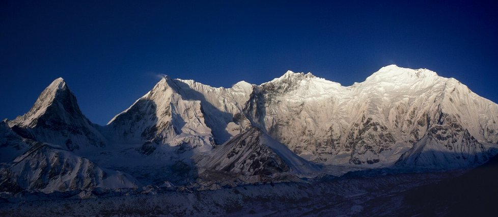 Čtvrtá nejvyšší hora světa Lhoce.