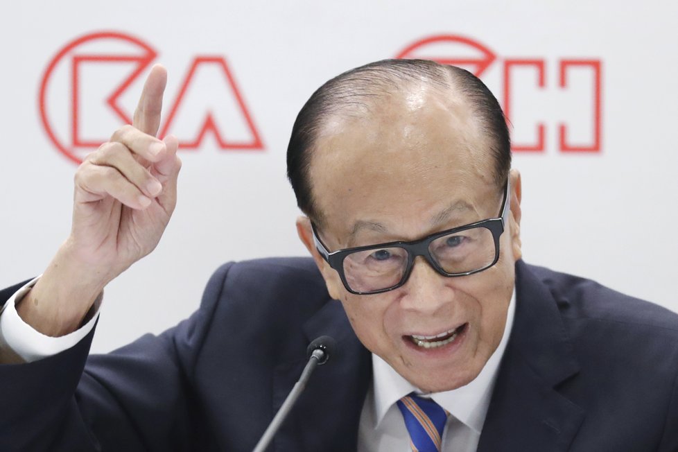 Miliardář z Asie Li Ka-shing odchází v 90 letech do důchodu.