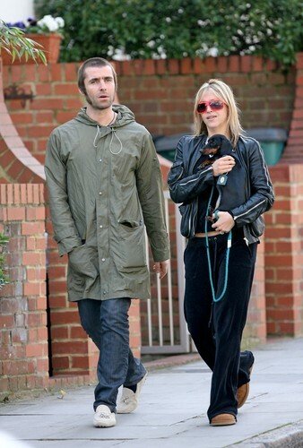 Liam Gallagher a exmanželka Nicole Appleton