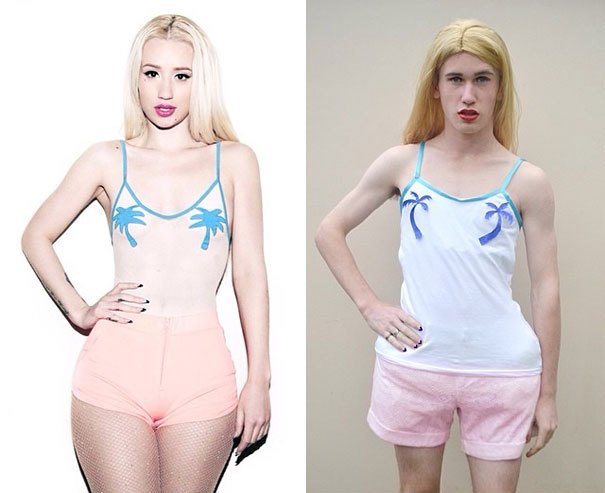 Liam jako Iggy Azalea