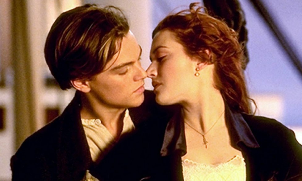 Titanic,  Leonardo DiCaprio a Kate Winslet