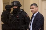 Alí Fajád před pražským soudem