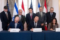 Izrael se částečně stáhne z Libanonu, říká smlouva podepsaná s USA