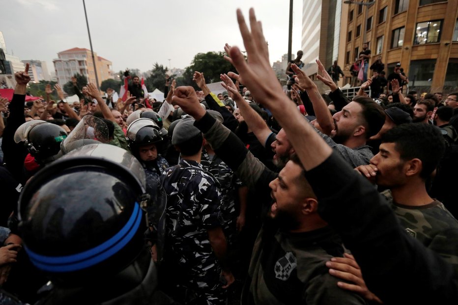 Demonstrace v Libanonu