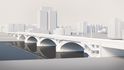 Vizualizace Libeňského mostu po rekonstrukci