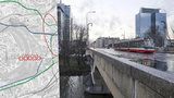 Zavřený Libeňský most: Čeká Prahu dopravní kolaps? Podívejte se, kudy vede objížďka pro řidiče a MHD