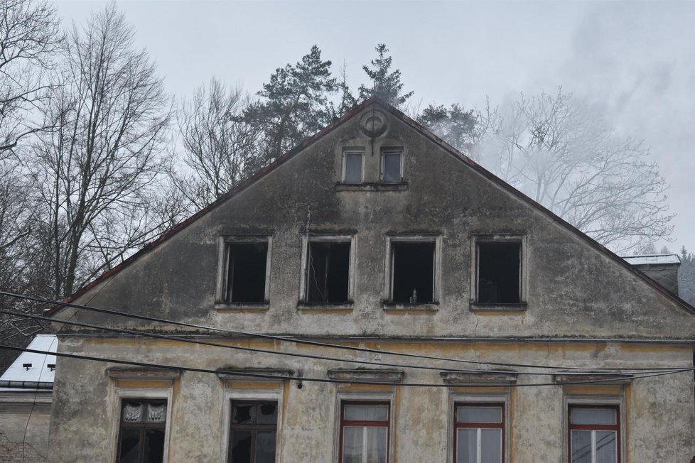 Exploze otřásla domem v libereckých Kateřinkách.