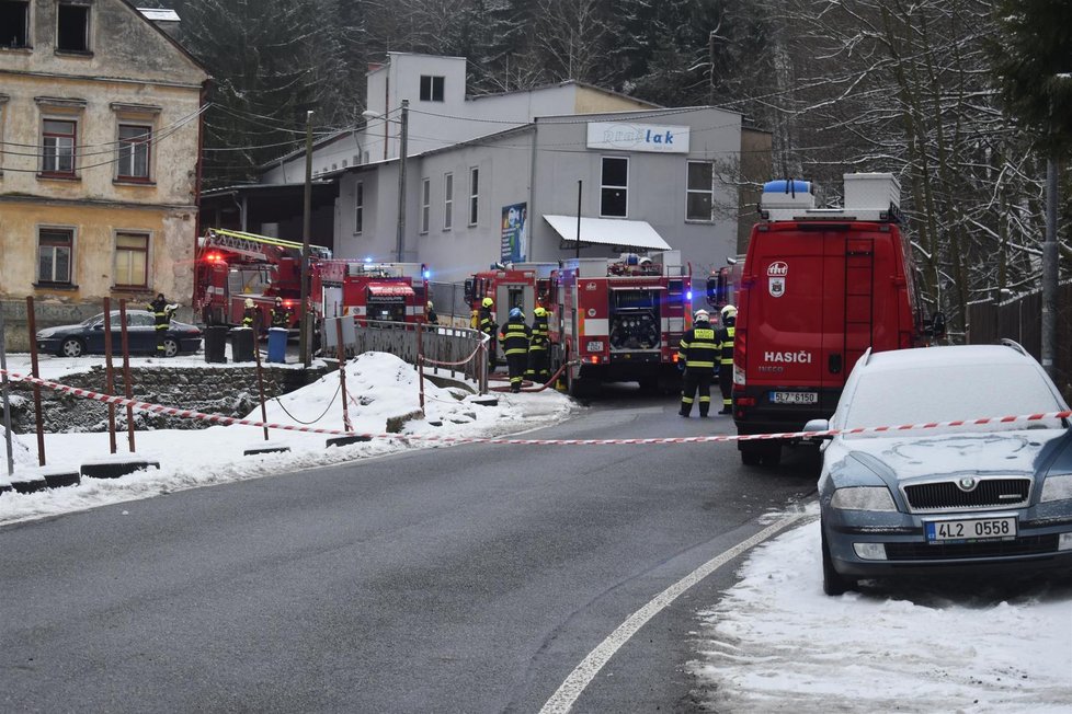 Exploze otřásla domem v libereckých Kateřinkách.