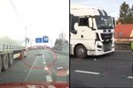 Muž na Liberecku vystoupil z vozu a srazil ho kamion. Podle svědka pod kola náklaďáku skočil.