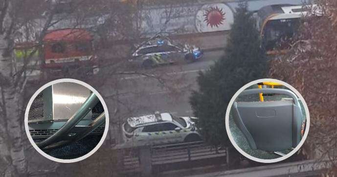 Cestující zasáhla v autobusu horká kapalina z topení do obličeje.