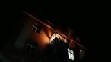 V Liberci hořel byt: Dva zranění a dvacet evakuovaných