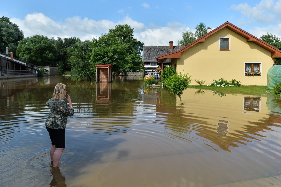 Následky bleskových záplav v Libereckém kraji (18.7.2021)