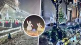 Vánoční rekord na Pardubicku: Petra a Tomáš rozsvítili 367 tisíc světýlek
