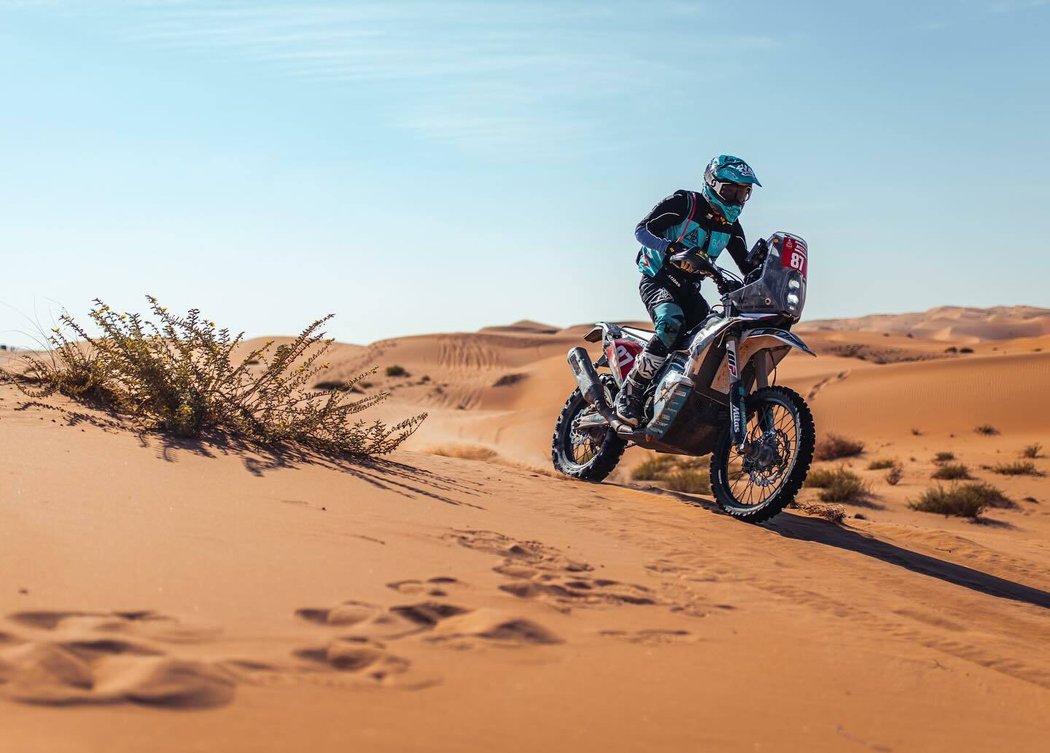 Libor Podmol na Rallye Dakar 2024