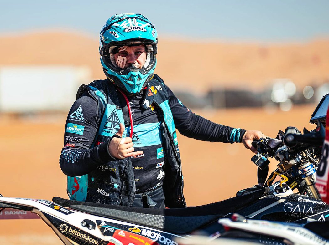 Libor Podmol na Rallye Dakar 2024