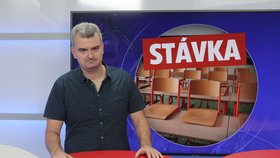 Libor Skala, ředitel Masarykovy základní školy v Praze 9 v Újezdě nad Lesy, v pořadu Epicentrum