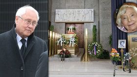 Nad rakví Libuše Havelkové (†92) promluvil její seriálový syn Jaroslav Satoranský. „Zlomil jsem jí žebra,“ přiznal po 42 letech.