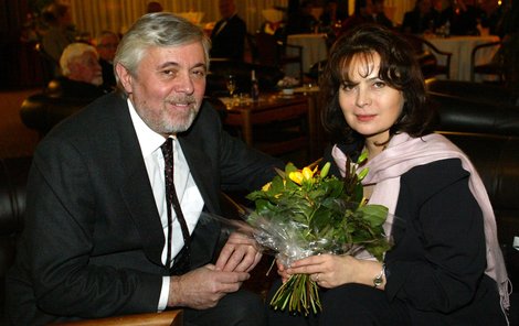 Libuše Šafránková a Josef Abrhám