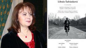 Přípravy na pohřeb Libuše Šafránkové (†68): Tajemství fotografie na jejím parte!