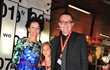 Libuše Šmuclerová s manželem Romanem a dcerou Justinou.