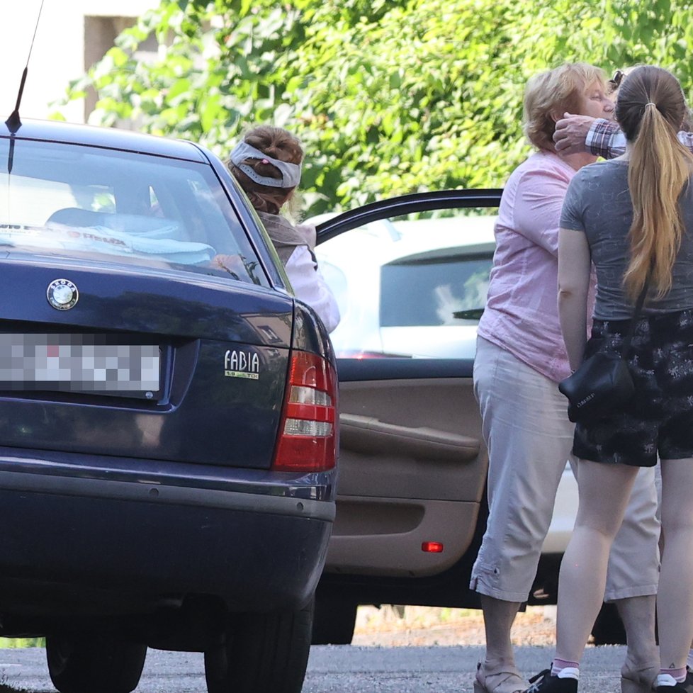 Poslední chvíle Libušky Šafránkové s rodinou