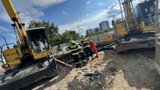 Výbuch na stavbě v Praze! Několik zraněných dělníků, tahali je z 6metrového výkopu