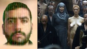 Teroristu z ISIS al-Anbariho prý vedli v Libyi stejným pochodem hanby, jaký si prožila Cersei Lannister ve Hře o trůny.
