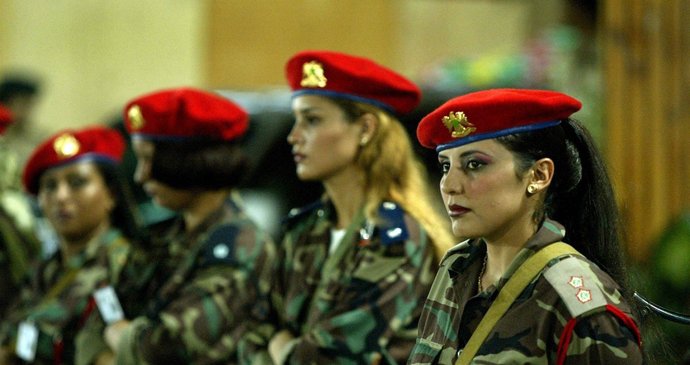 Kaddáfího osobní gardu tvořily ženy