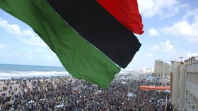 Libyjský lid se shromáždil v Tripolisu