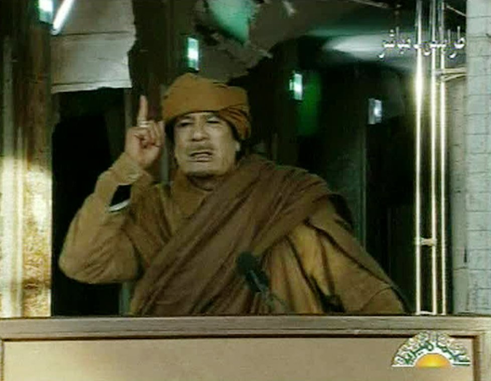 Kaddáfí se Libye vzdát nechce, ale asi mu nic jiného nezbude