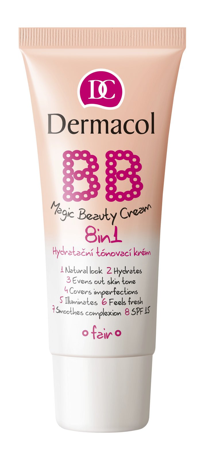 Hydratační tónovací krém 8v1, BB Magic Beauty Cream 8in1, Dermacol, 169 Kč.