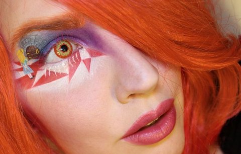 Úchvatné oční stíny: Je to make-up, nebo umění?