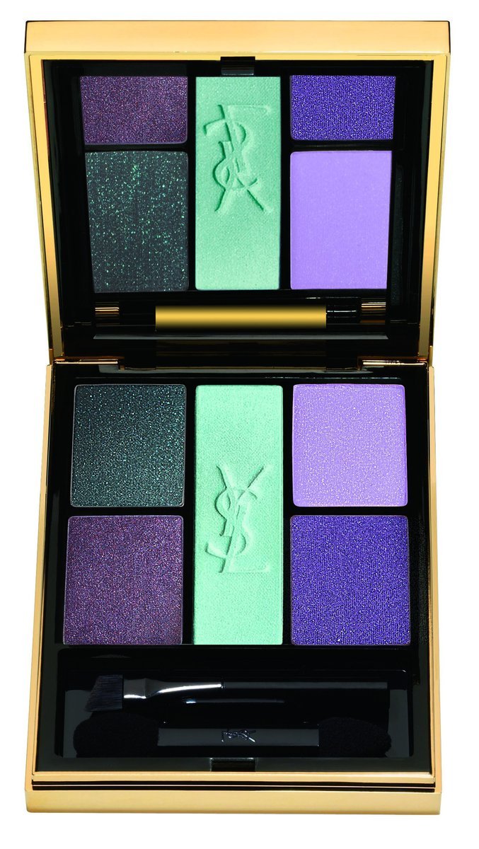 Paleta pěti očních stínů v aktuálních barvách Ombres 5 Lumières, Yves Saint Laurent, 1520 Kč