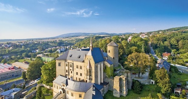 Hrad Šternberk.