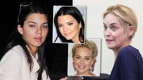 Hollywood bez make-upu: Jak se na slavných tvářích vyřádila příroda? Jsou k nepoznání