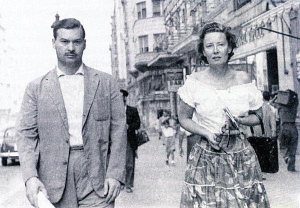 Linda Baarová s prvním manželem Janem