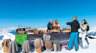Vysoké Taury nabídnou skvělé lyžování i ojedinělý farmářský trh na vrcholcích Alp