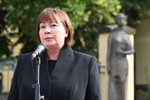 První dáma Ivana Zemanová uctila památku obětí Lidic (10.6.2022)